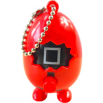 ZABAWKA ANTYSTRESOWA FIGURKA BRELOCZEK DO KLUCZY SQUID GAME ZAWIESZKA 3w1