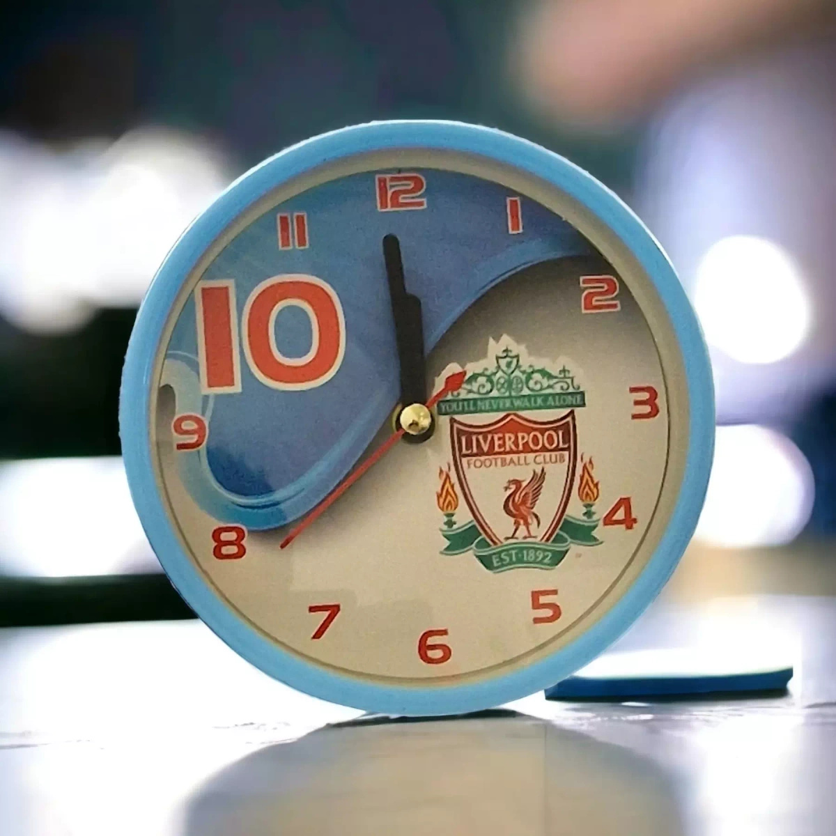 ZEGAREK KIBICA BUDZIK INTER MEDIOLAN DLA KIBICÓW FANÓW DRUŻYNY Z MEDIOLANU