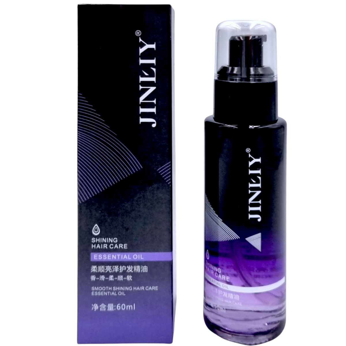 JINLIYUAN PERFUMOWANY OLEJEK DO PIELĘGNACJI WŁOSÓW 60ml WZMACNIA REGENERUJE