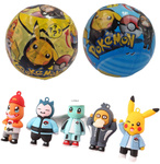 POKEBALL KULA + FIGURKA NIESPODZIANKA POKEMON 2w1 POKEBALL Z BAJKI PIŁKA