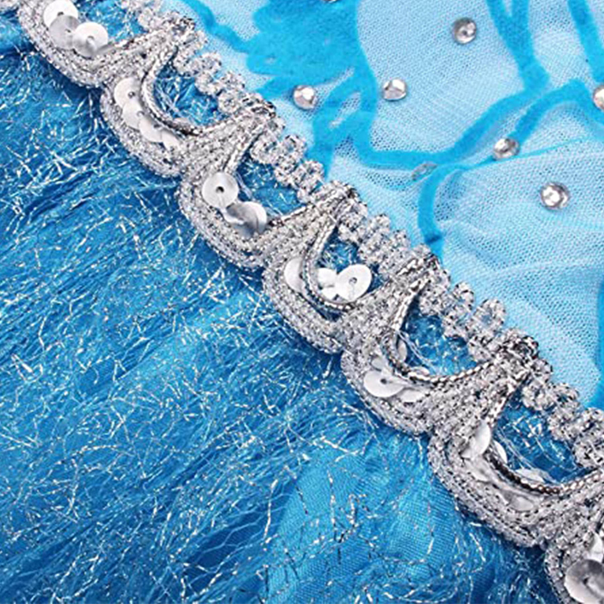 ELSA STRÓJ NA BAL SUKIENKA DŁUGA PRZEBRANIE DLA DZIEWCZYNKI KRAINA LODU