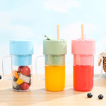 MINI BLENDER TURYSTYCZNY 500ML AKUMULATOR 1500mAh BEZPRZEWODOWY PRZENOŚNY