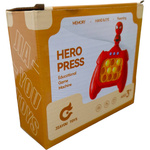 GRA ELEKTRONICZNA ZRĘCZNOŚCIOWA POP IT KONSOLA PUSH SPIDERMAN 80 POZIOMÓW !