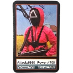 FIGURKA SQUID GAME KOLEKCJONERSKA KARTA DLA FANÓW SERIALU MUST-HAVE GADŻET