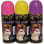 SPRAY DO WŁOSÓW FARBA ZMYWALNA KOLORYZUJĄCA ŻÓŁTA BEZPIECZNA NA IMPREZĘ 