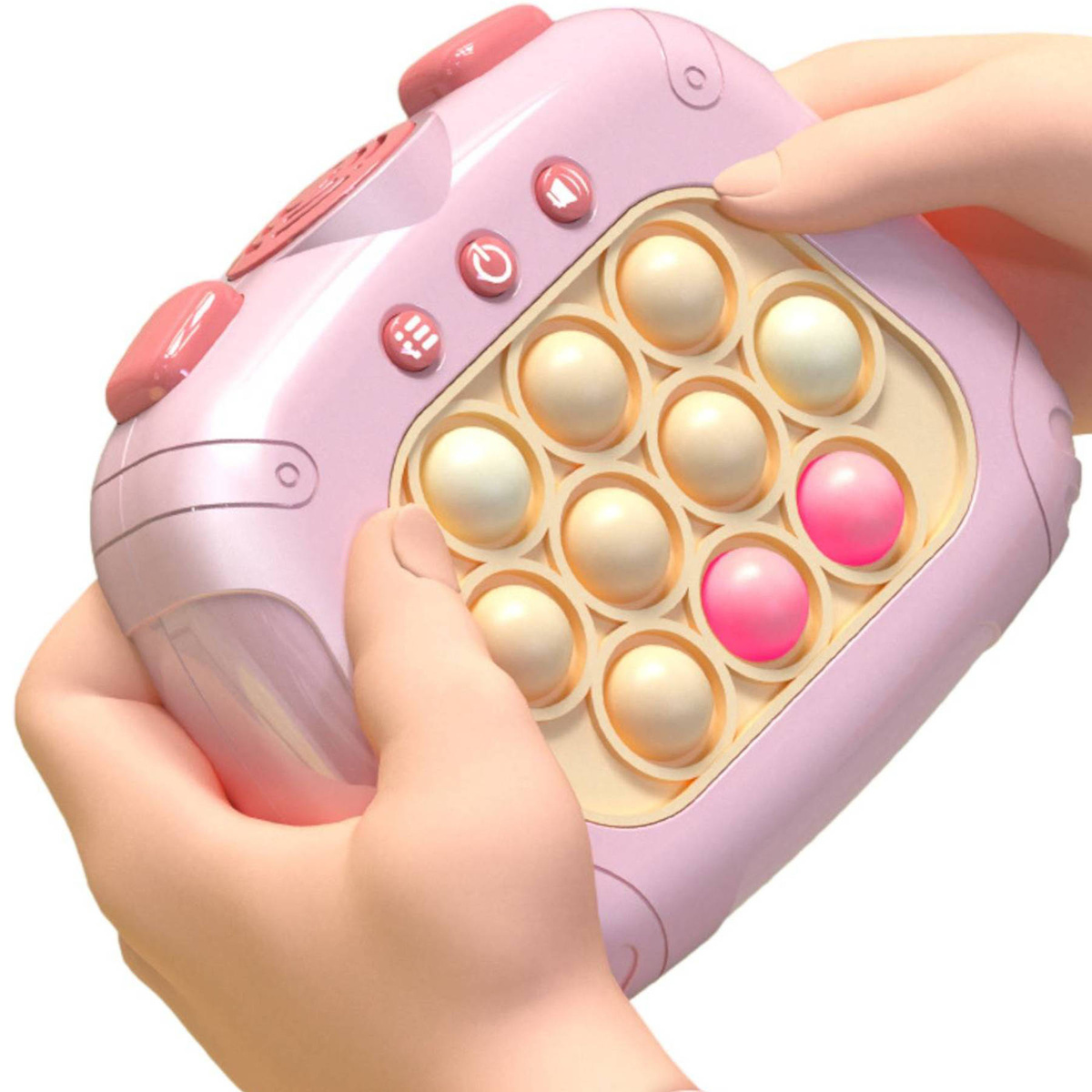 GRA ZRĘCZNOŚCIOWA POP IT ANTYSTRESOWA ELEKTRYCZNA KONSOLA DLA DZIECI GIERKA