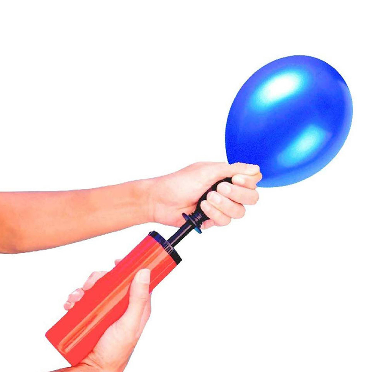 DUŻA POMPKA DO BALONÓW RĘCZNA UNIWERSALNA 30CM SZYBKA I NIEZAWODNA