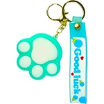 BRELOCZEK DO KLUCZY PSIA ŁAPKA ZAWIESZKA BRELOK WISIOREK KOCIA ŁAPA KOLORY