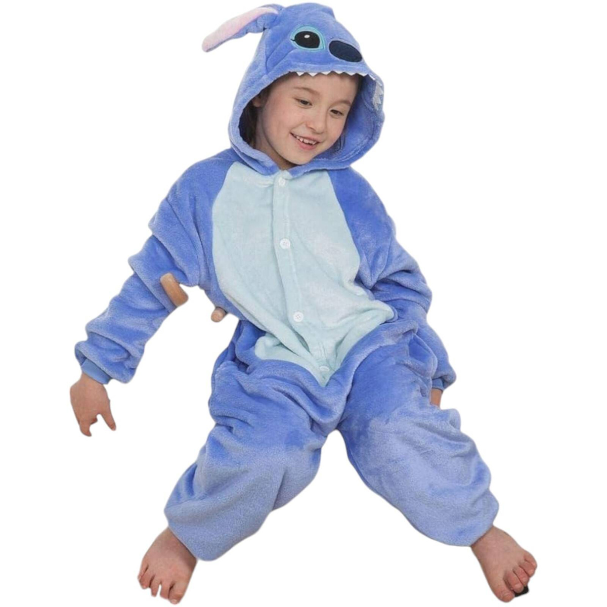 LILO STICH STRÓJ ONESIE KIGURUMI PIŻAMA GRUBY KOSTIUM NA IMPREZĘ PRZEBRANIE