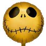 BALONY NA HALLOWEEN ZESTAW BALONÓW MIASTECZKO HALLOWEEN JACK NA IMPREZĘ 