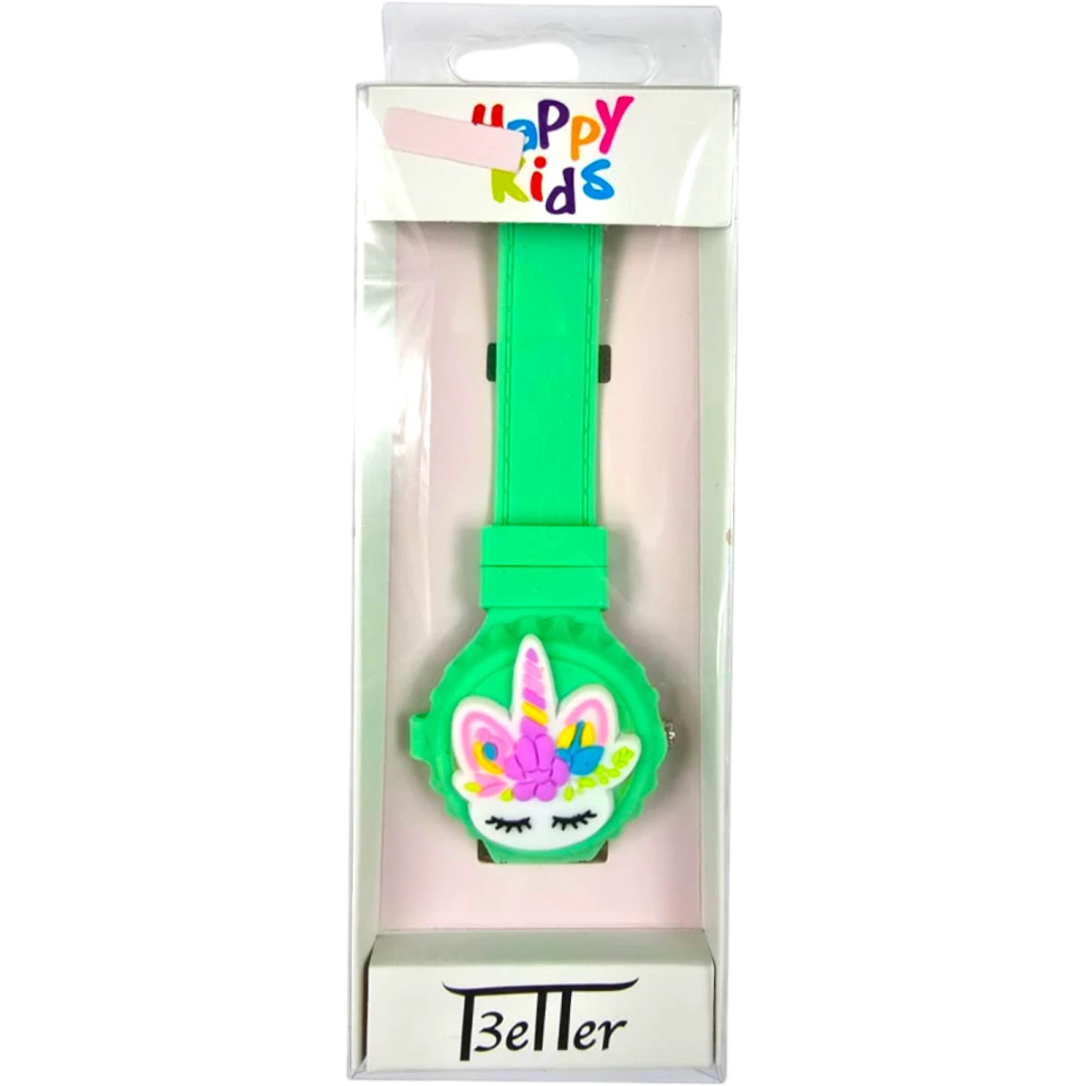 ZEGAREK DZIECIĘCY HAPPY KIDS JEDNOROŻEC EDU NA PREZENT PIERWSZY ZEGAREK