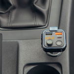 TRANSMITER BLUETOOTH 5.0 FM ŁADOWARKA USB PD 20W MOCNY MIKROFON NA PREZENT 