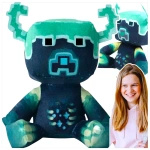MINECRAFT MASKOTKA Z GRY PLUSZAK FIGURKA WARDEN NADZORCA PLUSZOWA DUŻA XXL