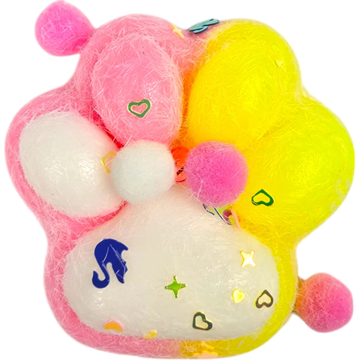 KOCI ŁAPKA GNIOTEK ANTYSTRESOWY SENSORYCZNY FIDGET PSIA ŁAPA SQUISHY PUSH