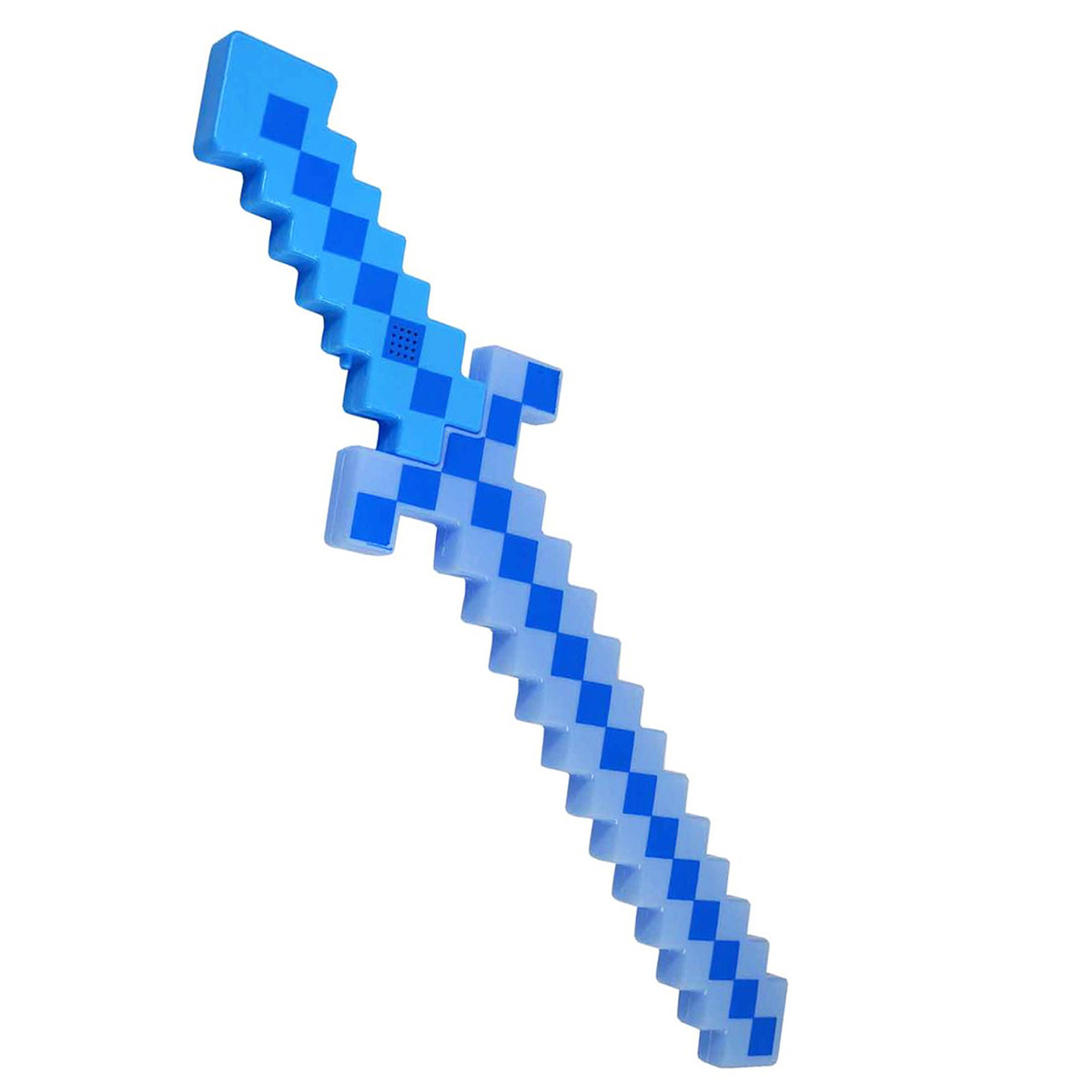 DUŻY MIECZ ŚWIETLNY MINECRAFT ŚWIECĄCY Z GRY EFEKTY DŹWIĘKOWE PIXEL 61 CM