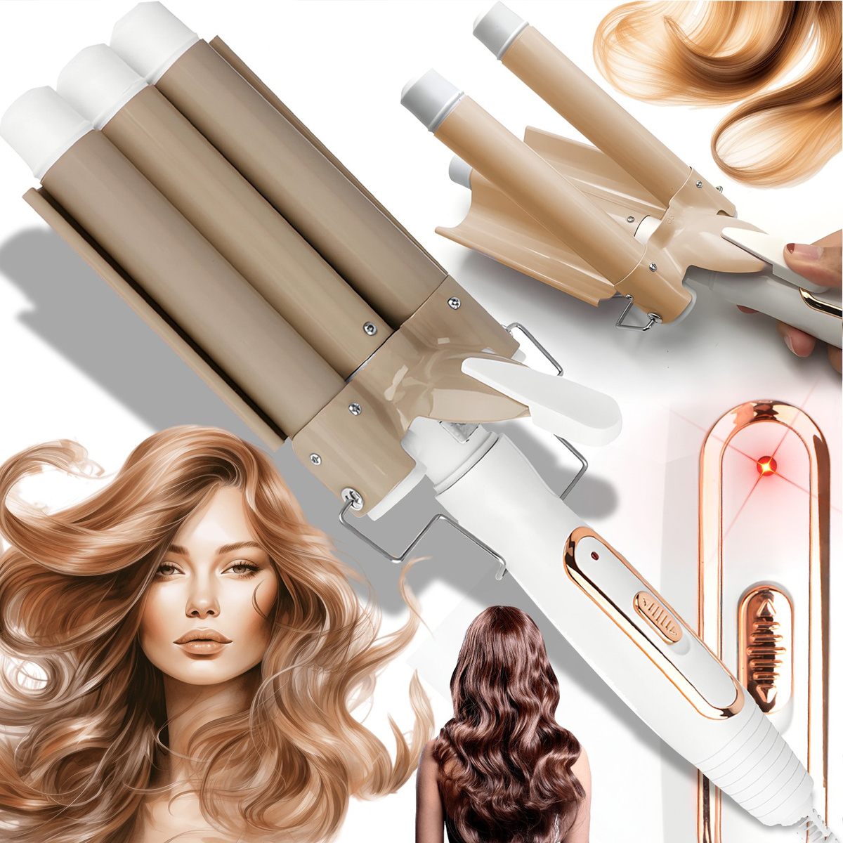 PROFESJONALNA FALOWNICA LOKÓWKA SZYBKIE NAGRZEWANIE 28S CERAMICZNA POWŁOKA