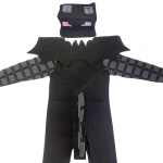 MINECRAFT Strój dla chłopca Smok Enderu rozmiar M (120-130) + miecz