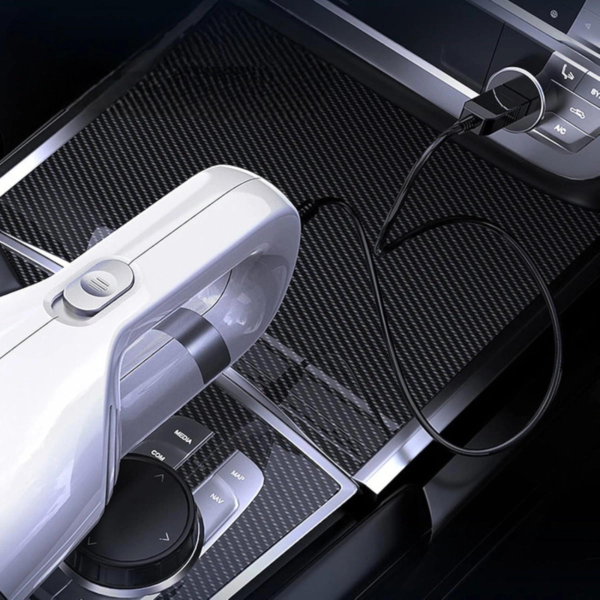 Odkurzacz pionowy bezprzewodowy do domu i samochodu 120W – lekki, poręczny