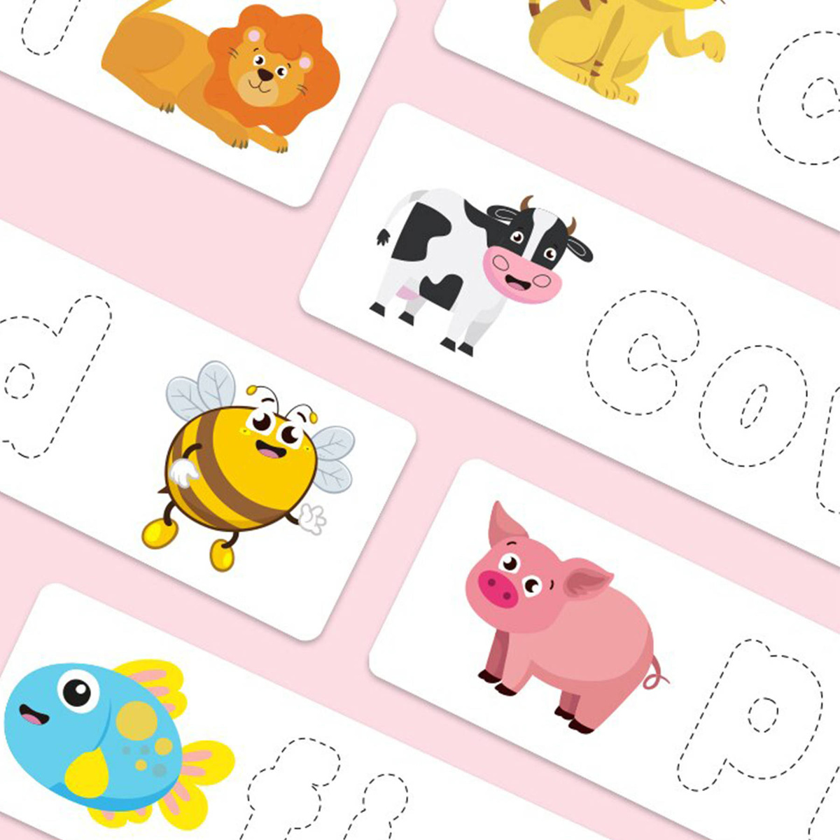 PUZZLE DREWNIANE UKŁADANKA NAUKA ANGIELSKIEGO DLA NAJMŁODSZYCH SŁÓWKA ABC