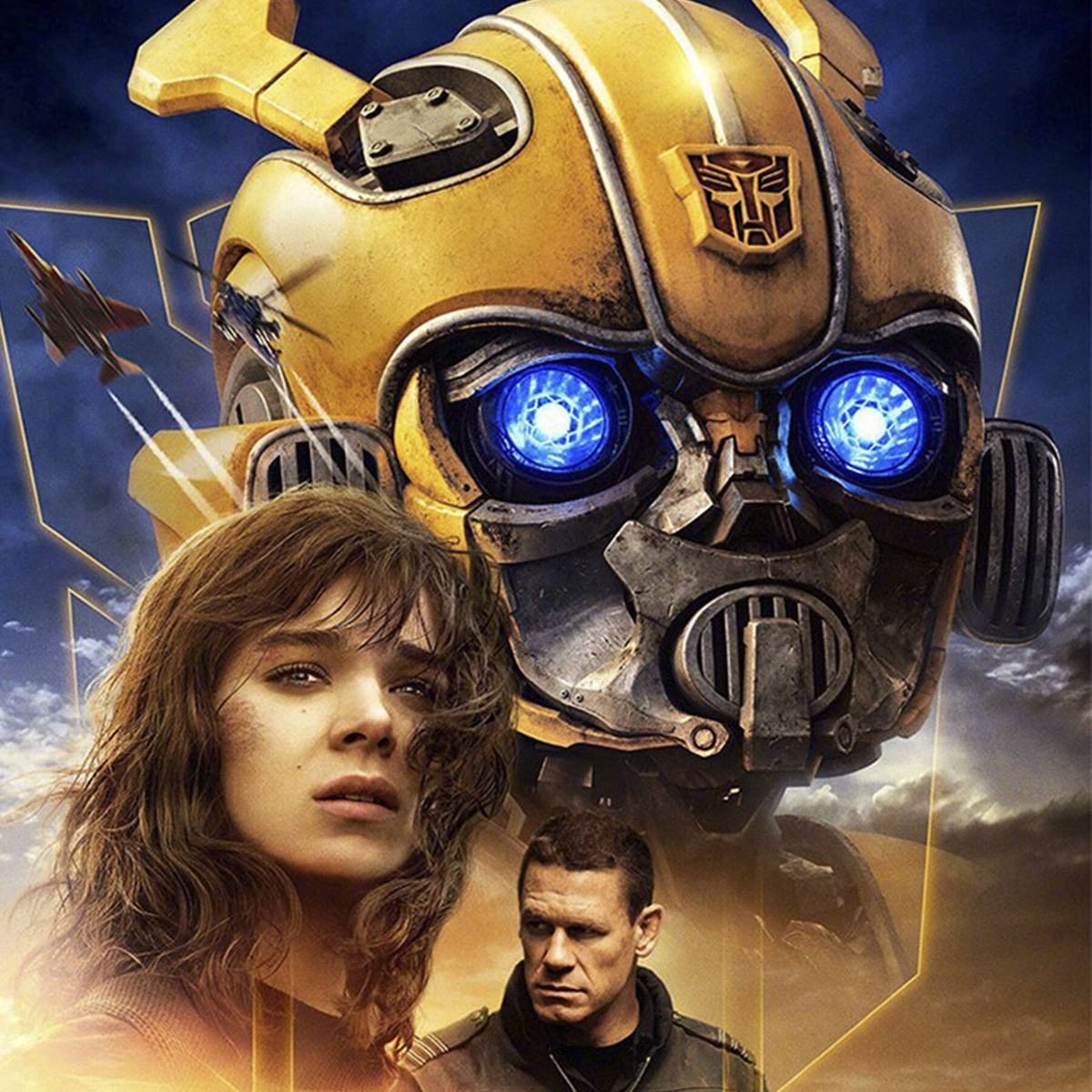 Głośnik Bluetooth Bumblebee  Świecące Oczy, Radio, Kompaktowy, 5h Pracy 