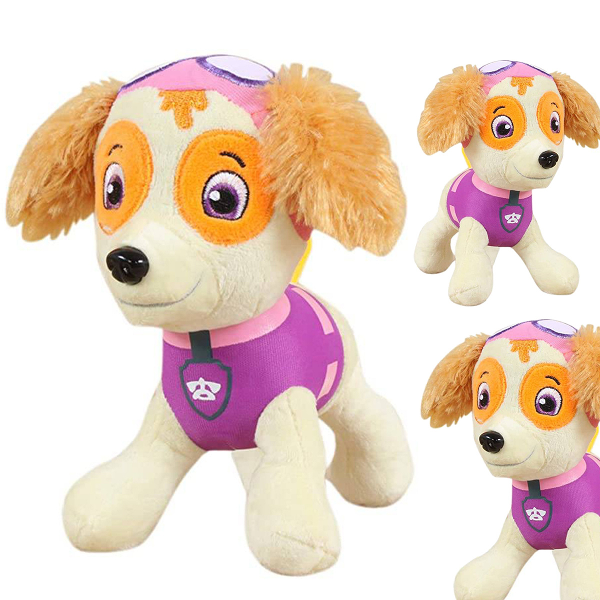 PSI PATROL PLUSZOWA MASKOTKA SKYE 20CM DUŻA PRZYTULANKA Z BAJKI