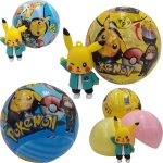 POKEBALL KULA + FIGURKA NIESPODZIANKA POKEMON 2w1 POKEBALL Z BAJKI PIŁKA