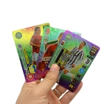 KARTY PIŁKARSKIE KOLEKCJONERSKIE RAINBOW KOLOROWE EDYCJA SPECJALNA 10 SZTUK