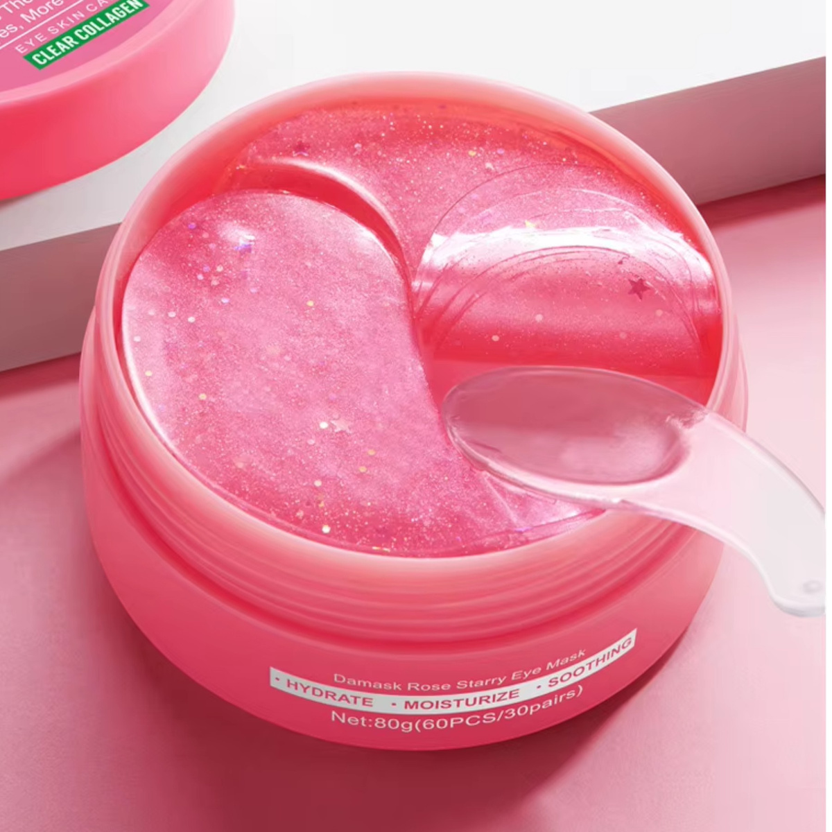 SADOER HYDROŻELOWE PŁATKI POD OCZY Z EKSTRAKTEM Z RÓŻY DAMACEŃSKIEJ 60szt.