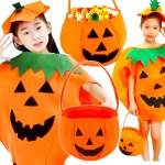 Strój na Halloween Dynia + Torebka