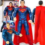DUŻA FIGURKA SUPERMAN DLA CHŁOPCA Z DZWIĘKIEM 30CM ZABAWKA INTERAKTYWNA