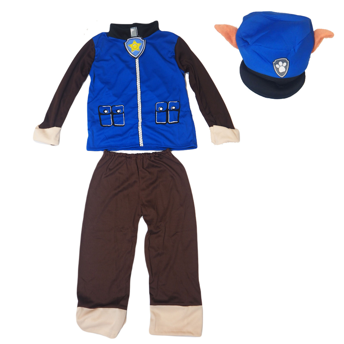 PSI PATROL STRÓJ CHASE PRZEBRANIE POLICJANT 116-122 PRZEBRANIE NA IMPREZĘ