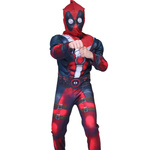 STRÓJ AVENGERS DEADPOOL KOSTIUM SUPERBOHATERA PRZEBRANIE MASKA 4w1 NA BAL