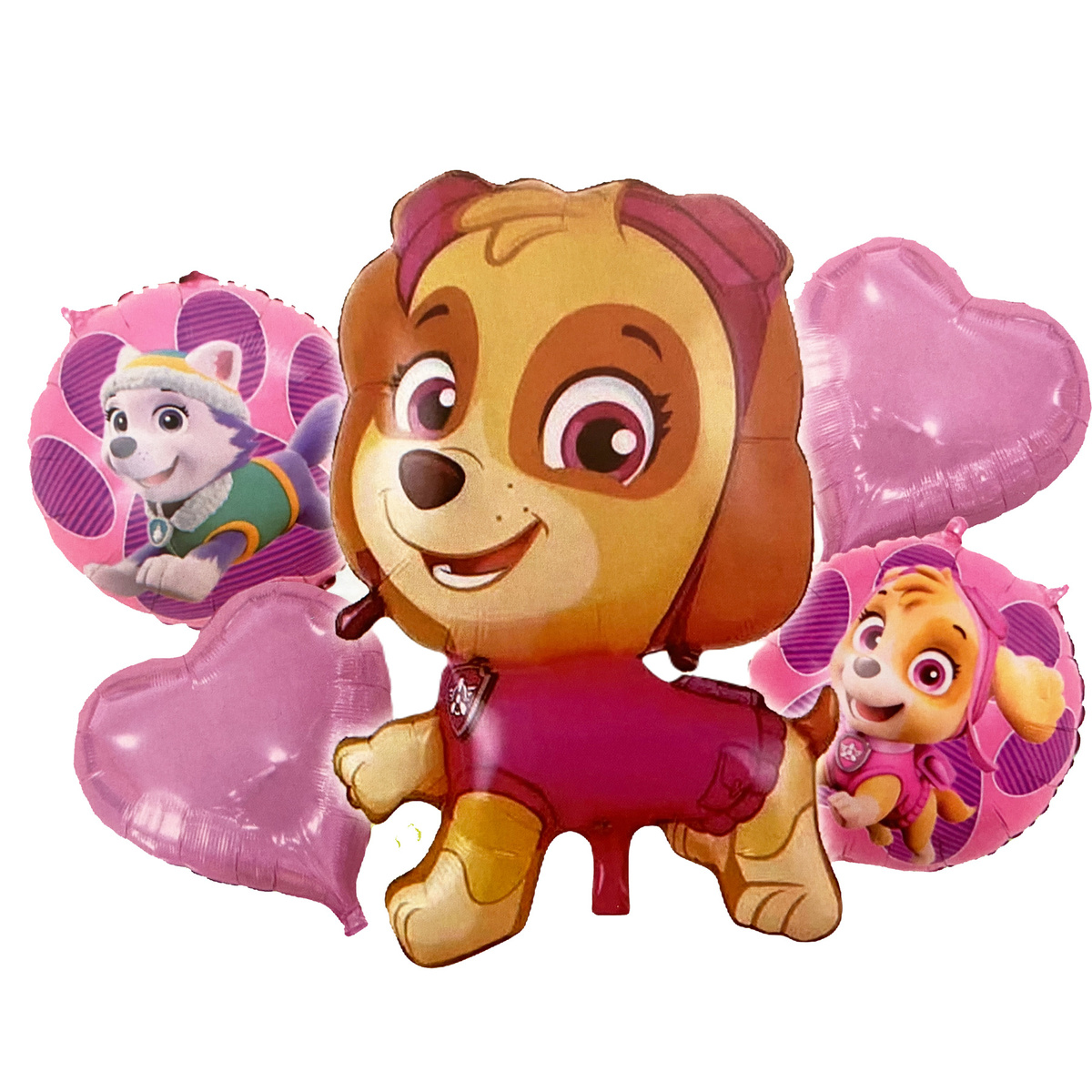 PSI PATROL ZESTAW BALONÓW NA URODZINY BALON SKYE BALONY NA URODZINY IMPREZĘ