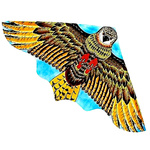 MEGA LATAWIEC ORZEŁ MOCNY DUŻY OGROMNY PTAK XXL 120 CM ODSTRASZACZ PTAKÓW 