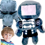 SKIBIDI TOILET PLUSZOWA MASKOTKA Z BAJKI TITAN CINEMA MAN PRZYTULANKA AGENT