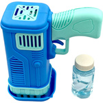 PISTOLET NA BAŃKI MYDLANE MASZYNA DO BANIEK MYDLANYCH WYRZUTNIA + PŁYN