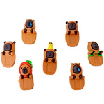 SONNY ANGEL FIGURKA KOLEKCJONERSKA HIPPER KAPIBARA MINI LALECZKA NA TELEFON