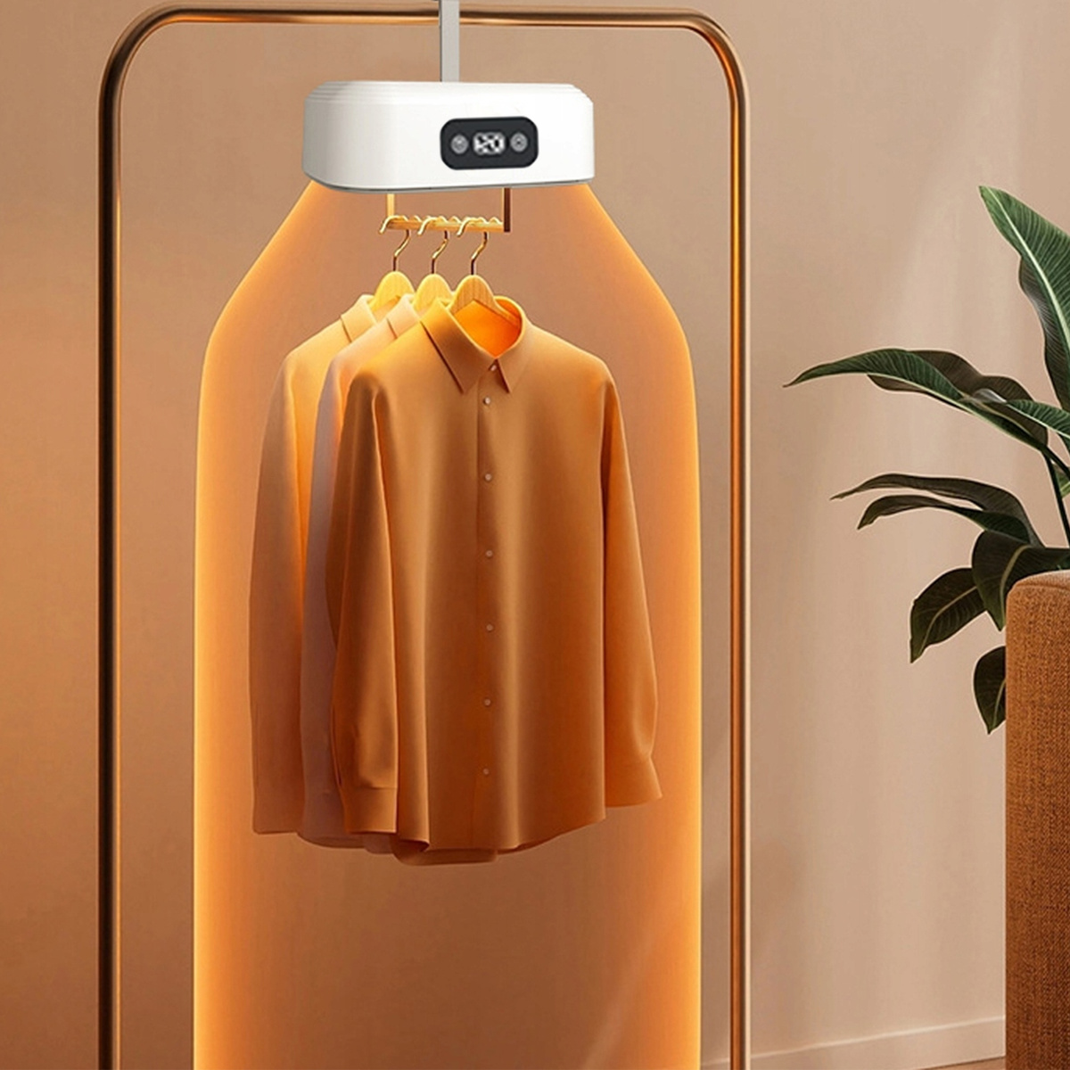 SUSZARKA DO UBRAŃ NA PRANIE BŁYSKAWICZNA ELEKTRYCZNA PRZENOŚNA 600W CICHA