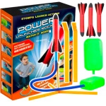 WYRZUTNIA RAKIET PIANKOWYCH POWER ROCKET LAUNCHER 3 RAKIETY PIANKOWE EVA