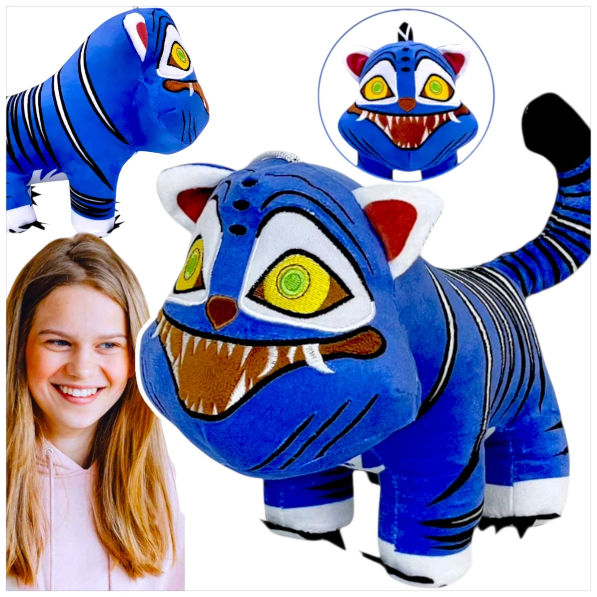 K-POP MASKOTKA KOT DERPY ŁOWCZYNIE DEMONÓW DEMON HUNTERS K-POP PRZYTULANKA