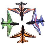 PISTOLET WYRZUTNIA SAMOLOTÓW AUTOMAT + 4 SAMOLOTY ZESTAW RZUTKA SZYBOWIEC