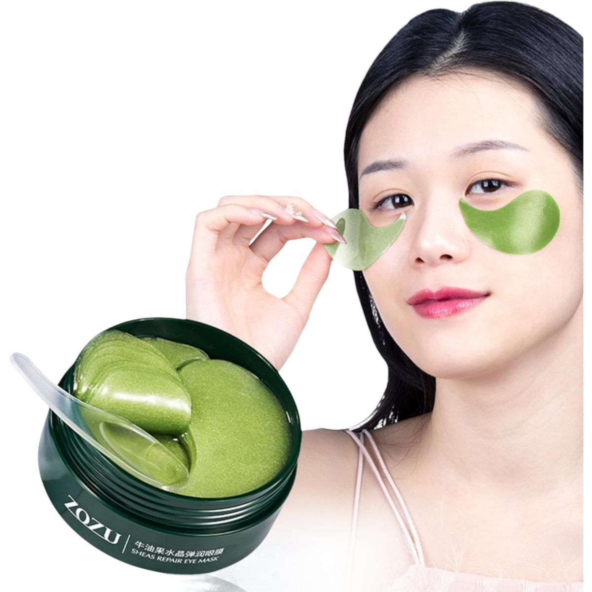 PŁATKI HYDROŻELOWE POD OCZY Z EKSTRAKTEM Z AWOKADO REGENERACJA NAWILŻENIE