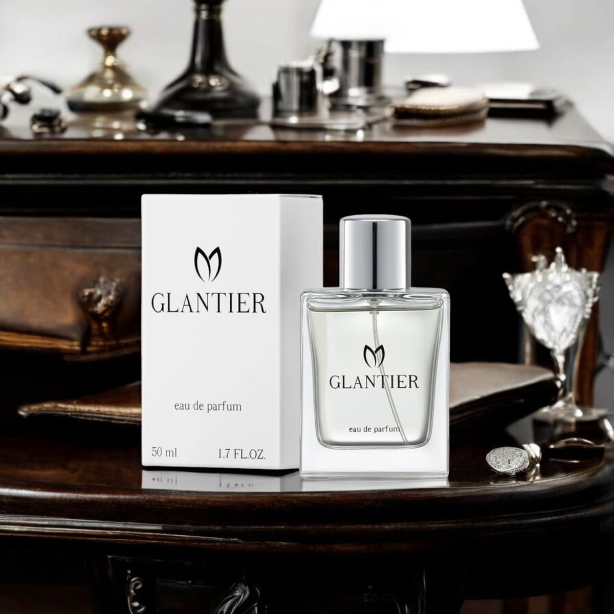 GLANTIER 728 PERFUMY DLA MĘŻCZYZN 50 ml DRZEWNO-PRZYPRAWOWY ZAPACH MĘSKI