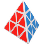KOSTKA PYRAMINX PIRAMIDA 3X3 TRÓJKĄT UKŁADANKA LOGICZNA EDUKACYJNA 
