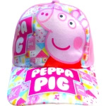 CZAPKA Z DASZKIEM DZIECIĘCA ŚWINKA PEPPA BEJSBOLÓWKA NA LATO DLA DZIECI