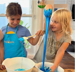 SLIME ZESTAW DO ROBIENIA GLUTÓW BROKATOWA W TUBIE GLUTY + FIGURKA KULECZKI