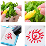  FLAMASTER MAZAK POPCORN PENS DŁUGOPIS KREDKA 3D ZESTAW 6 SZT DLA DZIECI