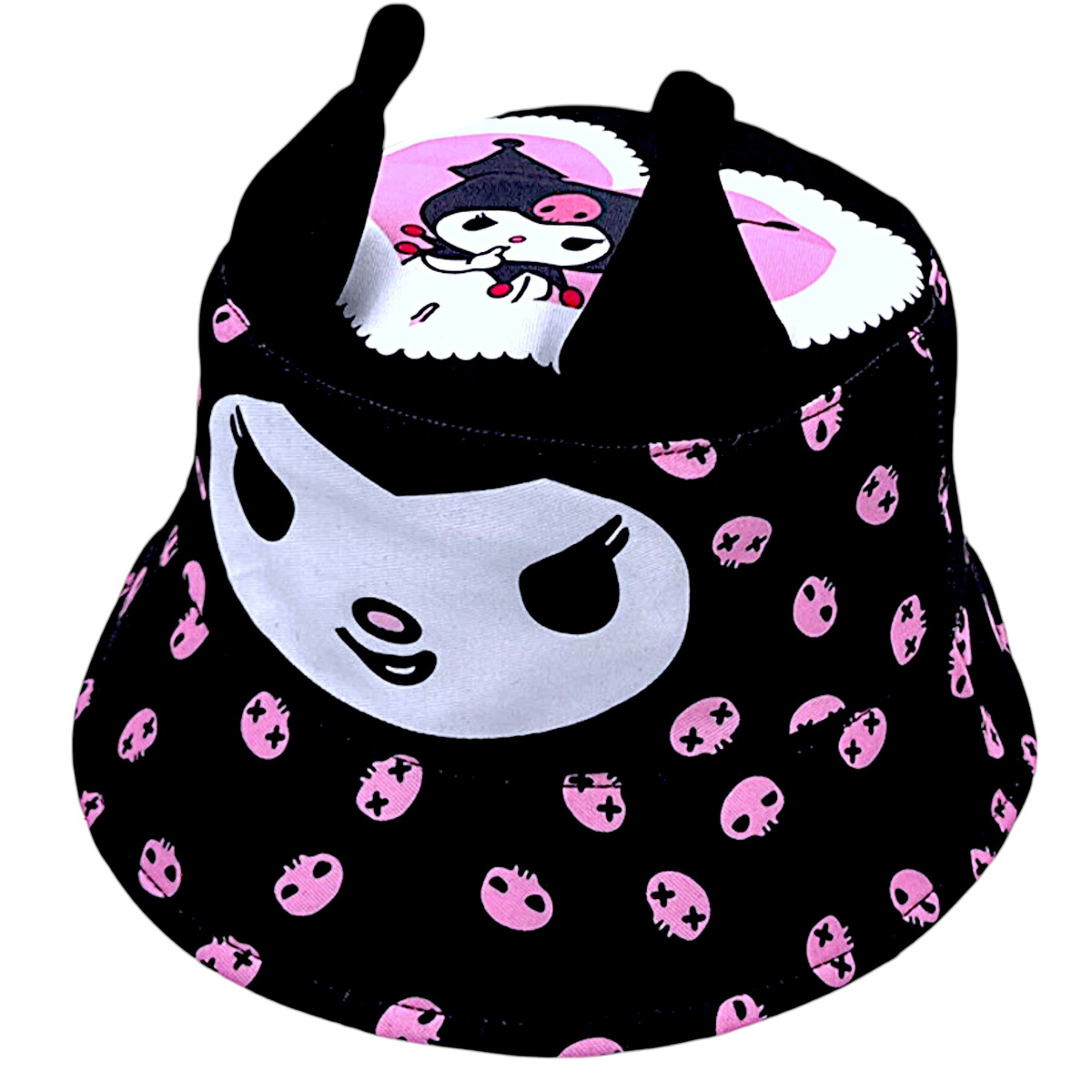 KUROMI  CZAPKA KAPELUSZ DZIECIĘCY RYBACZKA PRZECIWSŁONECZNY DLA DZIEWCZYNKI