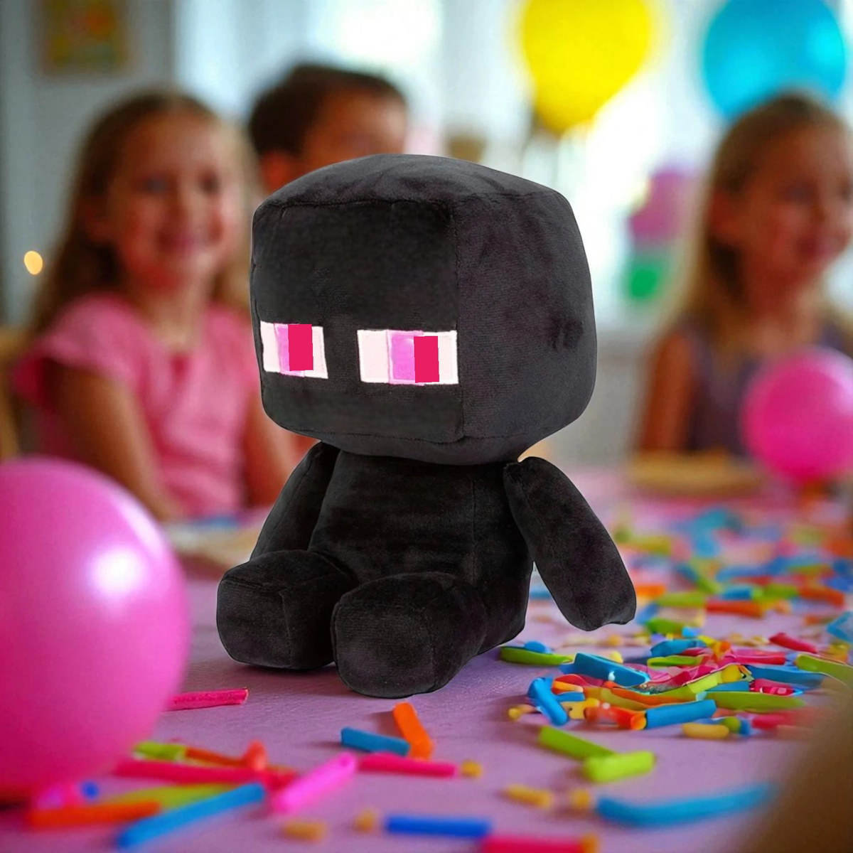 MEGA DUŻA MASKOTKA ENDERMAN Z GRY MINECRAFT DUŻA PRZYTYULANKA PLUSZAK XXL