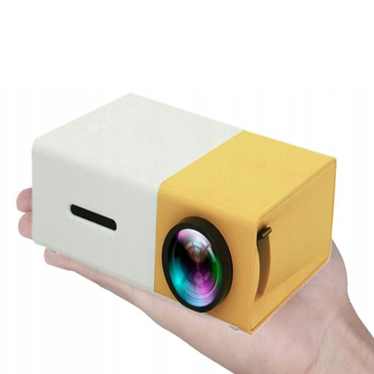 PRZENOŚNY MINI RZUTNIK PROJEKTOR LED FULL HD PRO KINO W DOMU FILMY BAJKI